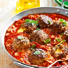 Kofta in the tray recipe
