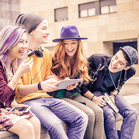 Friendships help adolescents cope with stress