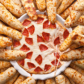 An easy and quick way to prepare pizza dip