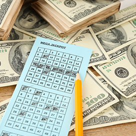 A Canadian couple find a winning lottery ticket