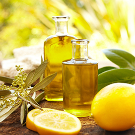 Lemon and olive oil mask to moisturize the hair and eliminate dandruff
