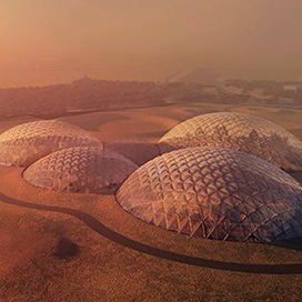 Dubai Builds Mars City