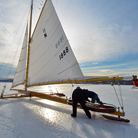 Ice Yachting