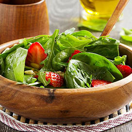 Strawberry Spinach Salad