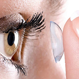 The Woman with 27 Contact Lenses